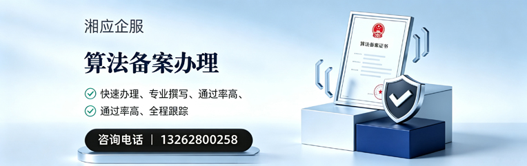 滁州算法备案申报服务