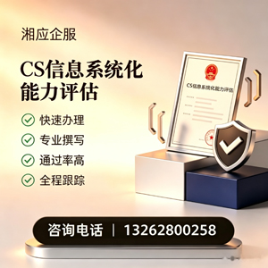 滁州CS信息系统化能力评估申报服务