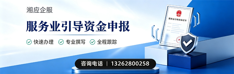 滁州服务业引导资金申报服务
